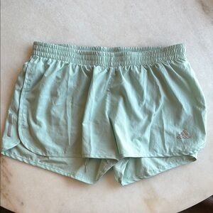 Adidas Women's Mint Green Shorts